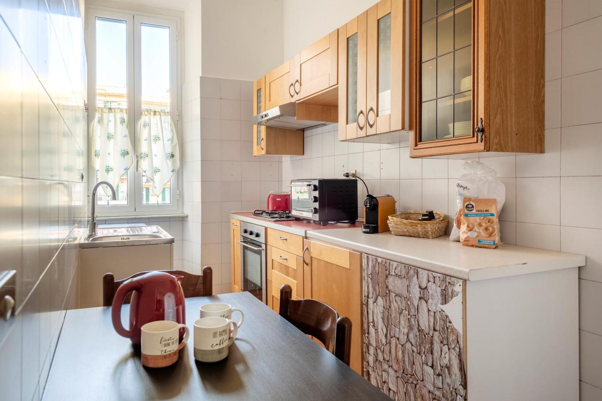 Apartamento Elegant 3 Bedroom San Pietro Station 200 Mt *